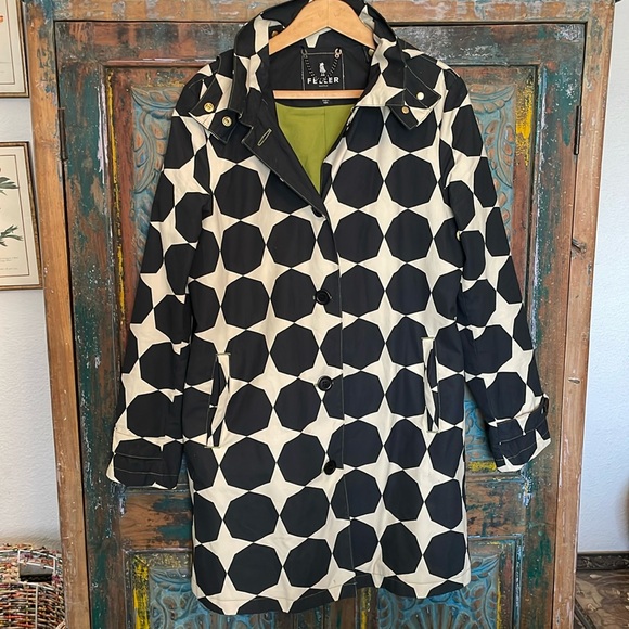 Feller Jackets & Blazers - Feller Queen Anne Trench 2 Big Octagons